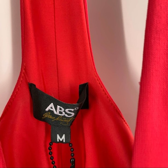 ABS Allen Schwartz Dresses & Skirts - ABS Allen Schwartz Red Maxi Dress Women’s Size M NWT $380